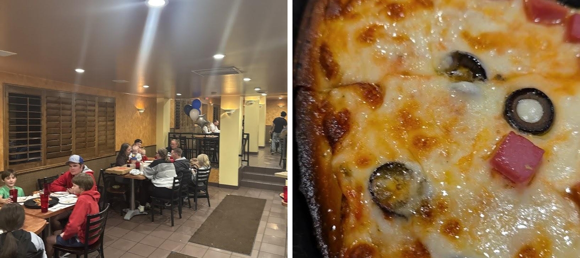 Tony's Pizza Menu